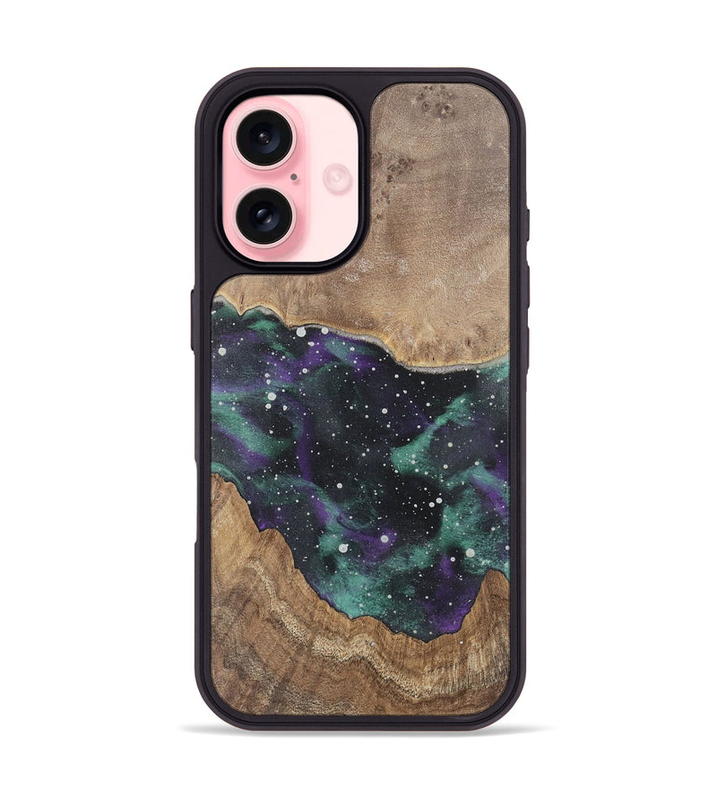 iPhone 16 Wood Phone Case - Nila (Cosmos, 741653)