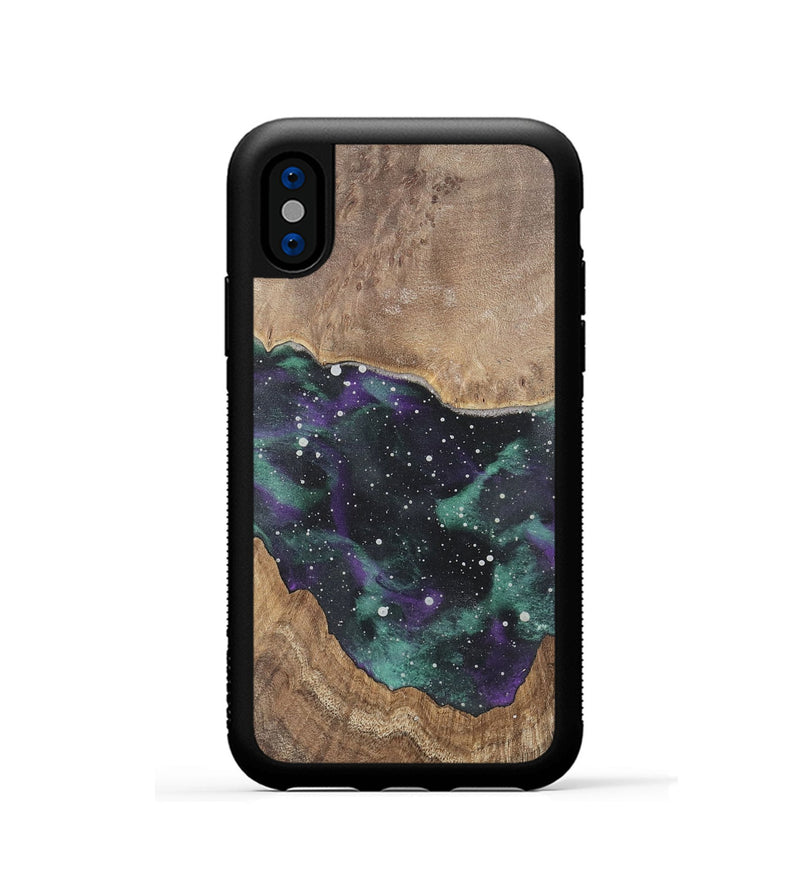 iPhone Xs Wood Phone Case - Nila (Cosmos, 741653)