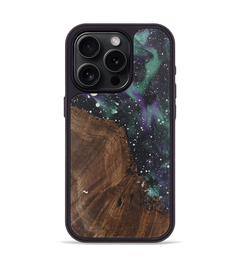 iPhone 15 Pro Wood Phone Case - Cleva (Cosmos, 741654)