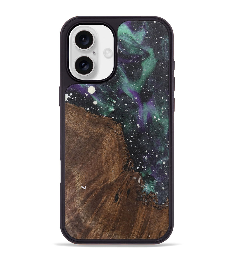 iPhone 16 Plus Wood Phone Case - Cleva (Cosmos, 741654)