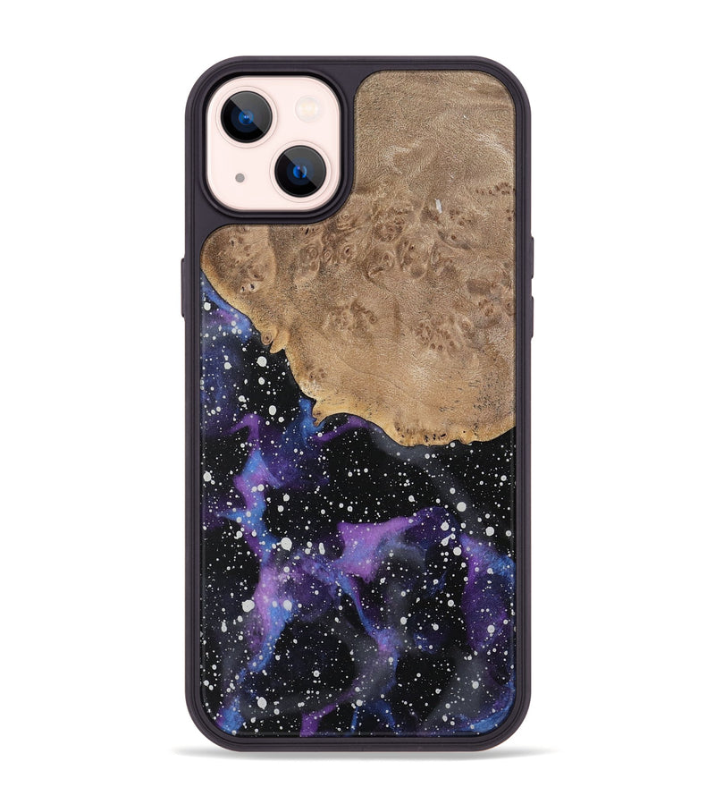 iPhone 14 Plus Wood Phone Case - Nerita (Cosmos, 741655)