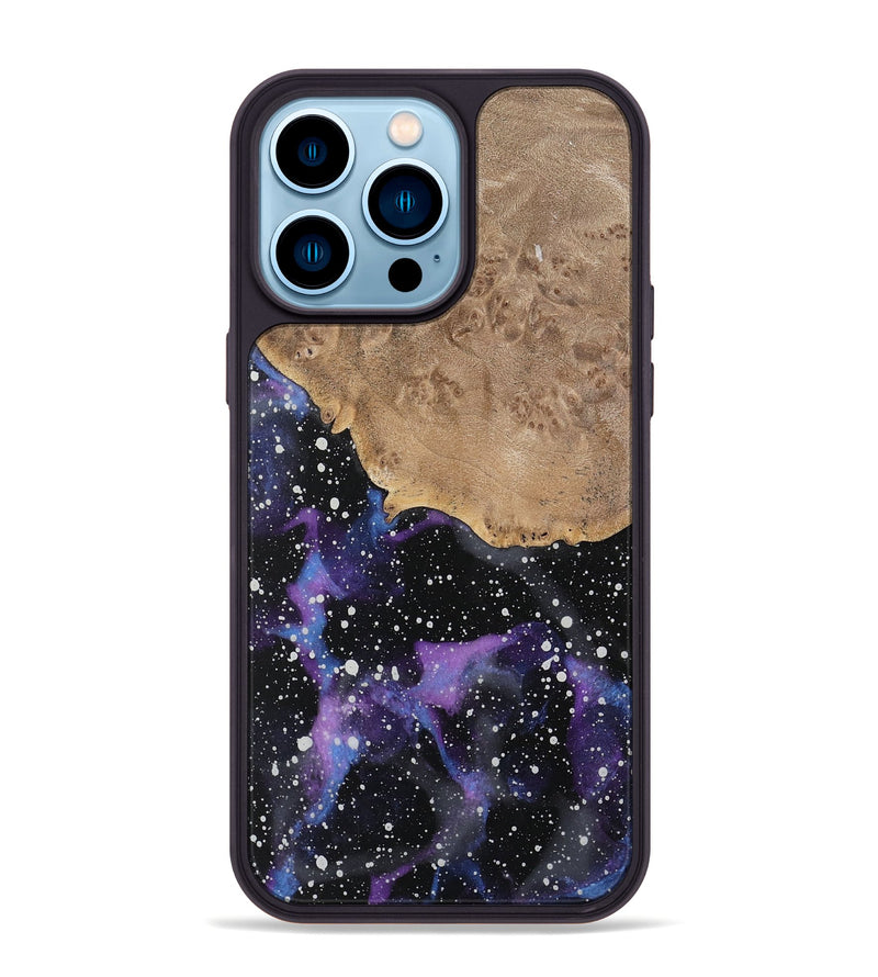 iPhone 14 Pro Max Wood Phone Case - Nerita (Cosmos, 741655)