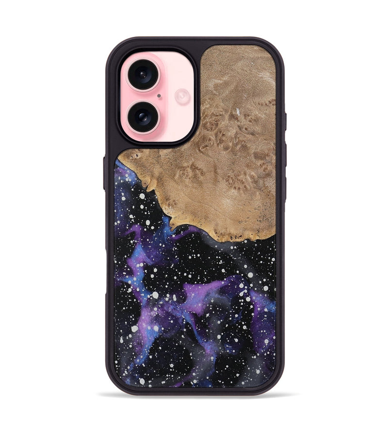 iPhone 16 Wood Phone Case - Nerita (Cosmos, 741655)