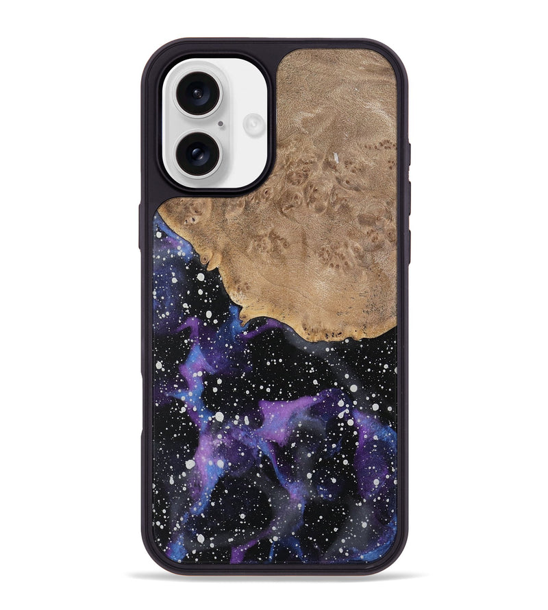 iPhone 16 Plus Wood Phone Case - Nerita (Cosmos, 741655)