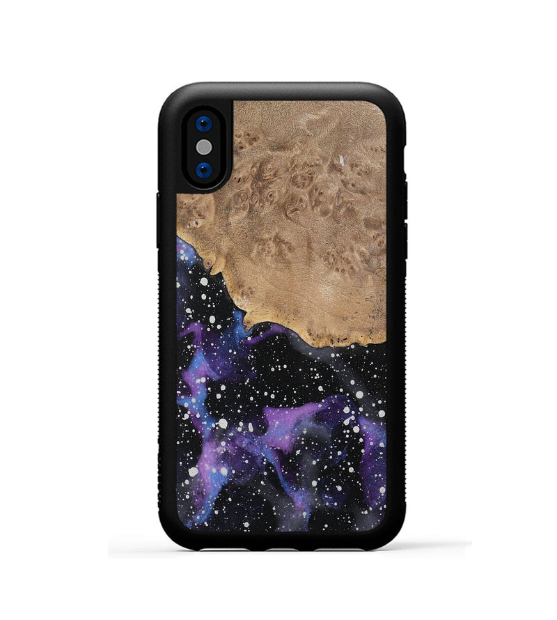 iPhone Xs Wood Phone Case - Nerita (Cosmos, 741655)