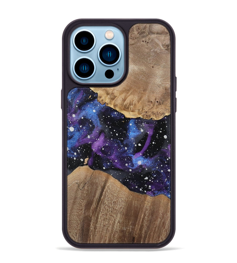 iPhone 14 Pro Max Wood Phone Case - Suria (Cosmos, 741656)