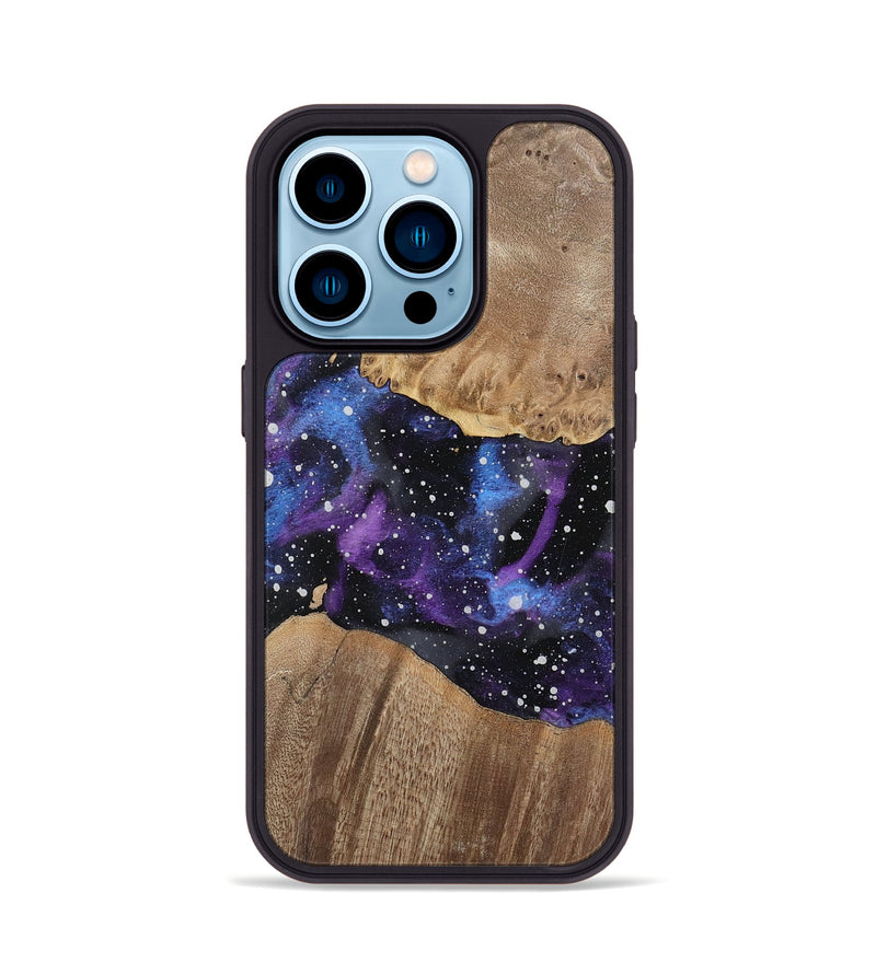 iPhone 14 Pro Wood Phone Case - Suria (Cosmos, 741656)