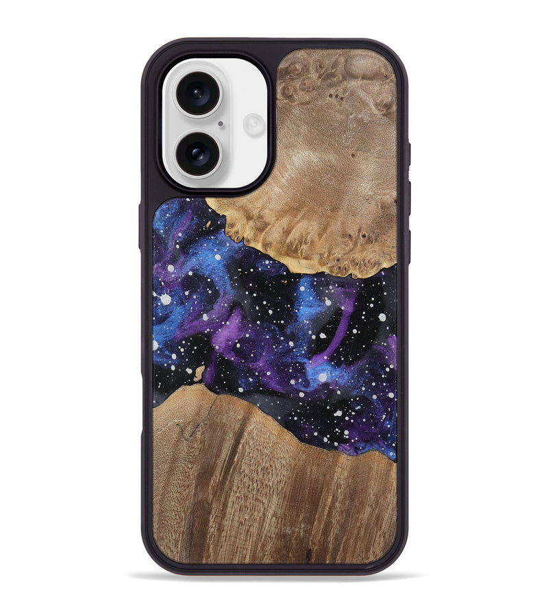 iPhone 16 Plus Wood Phone Case - Suria (Cosmos, 741656)