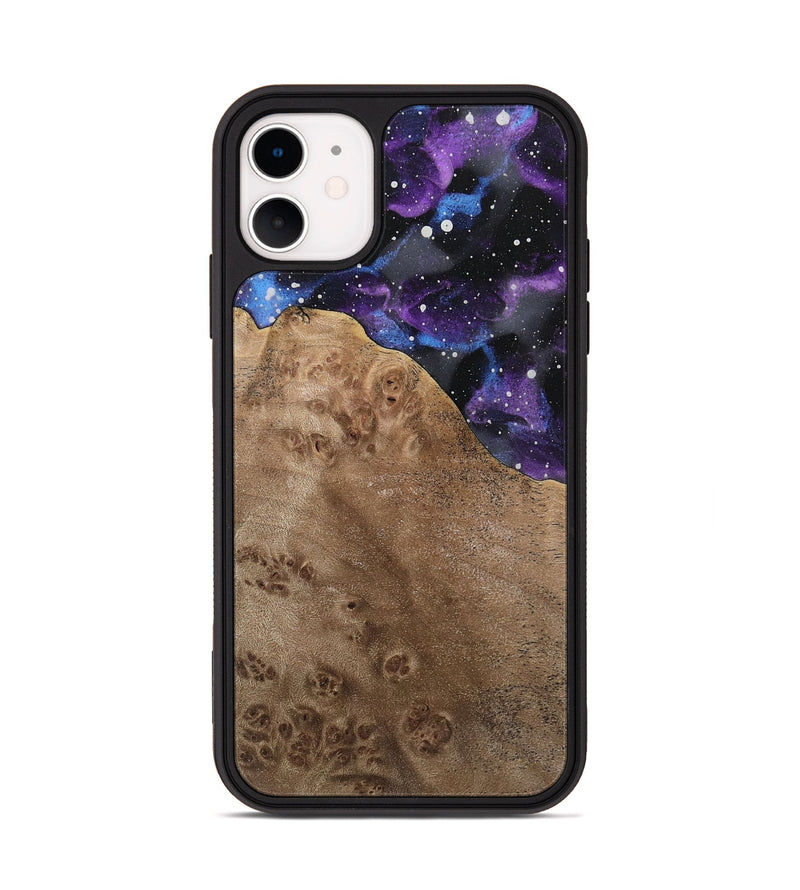 iPhone 11 Wood Phone Case - Shalon (Cosmos, 741657)