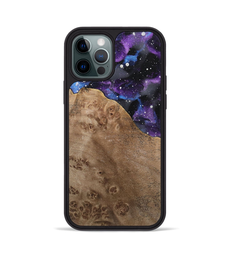 iPhone 12 Pro Wood Phone Case - Shalon (Cosmos, 741657)