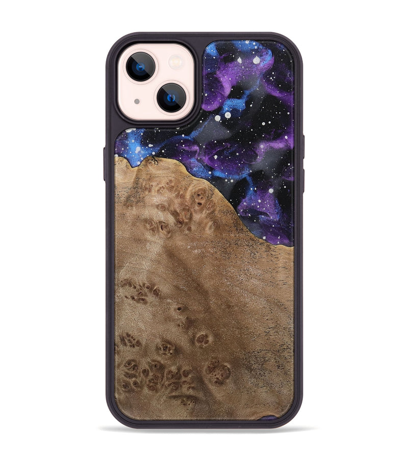 iPhone 14 Plus Wood Phone Case - Shalon (Cosmos, 741657)