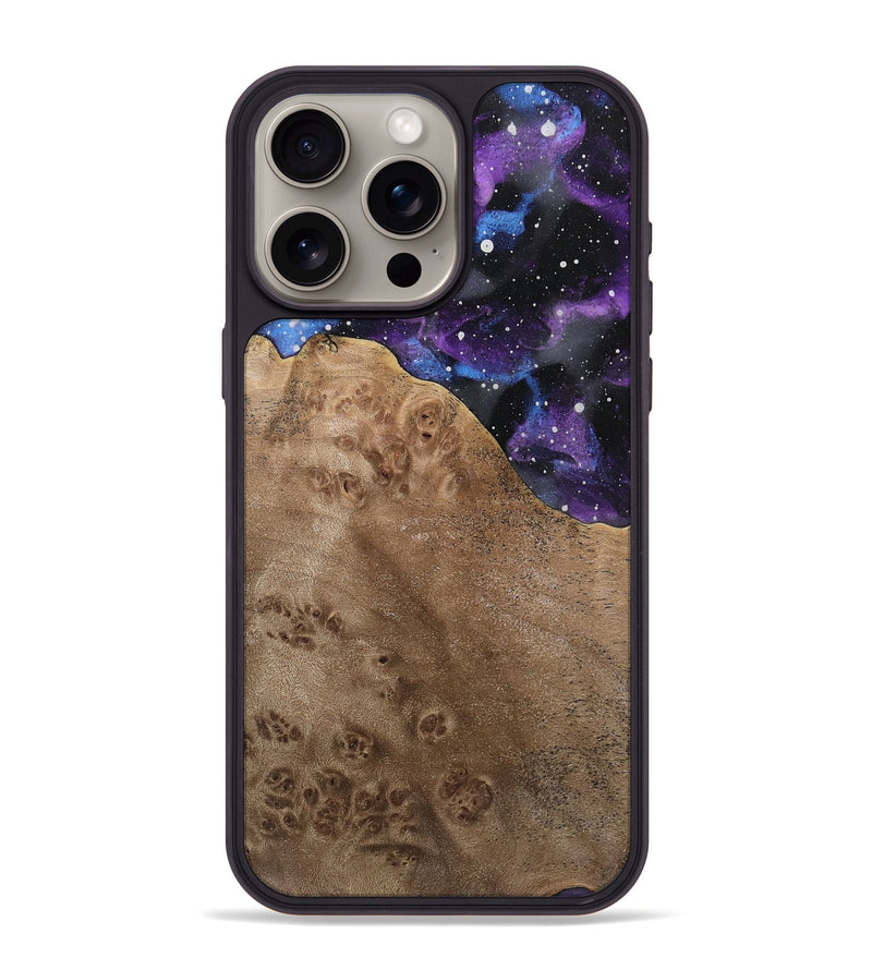 iPhone 15 Pro Max Wood Phone Case - Shalon (Cosmos, 741657)