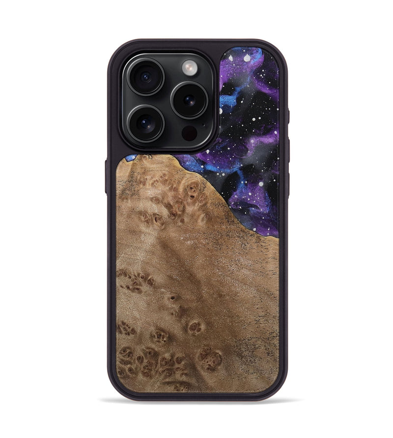 iPhone 15 Pro Wood Phone Case - Shalon (Cosmos, 741657)