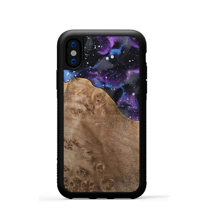 iPhone Xs Wood Phone Case - Shalon (Cosmos, 741657)