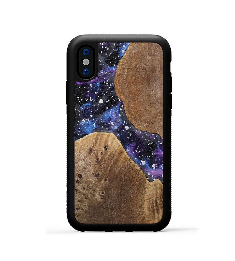 iPhone Xs Wood Phone Case - Belia (Cosmos, 741659)