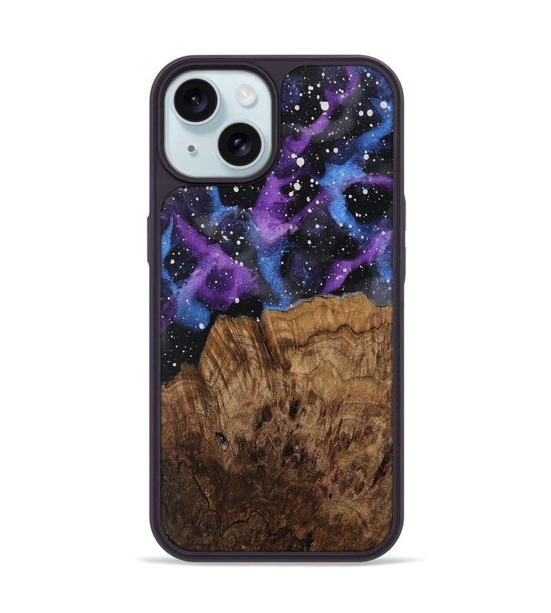 iPhone 15 Wood Phone Case - Keelia (Cosmos, 741660)