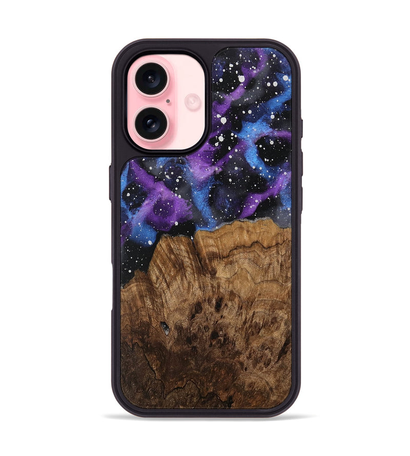 iPhone 16 Wood Phone Case - Keelia (Cosmos, 741660)