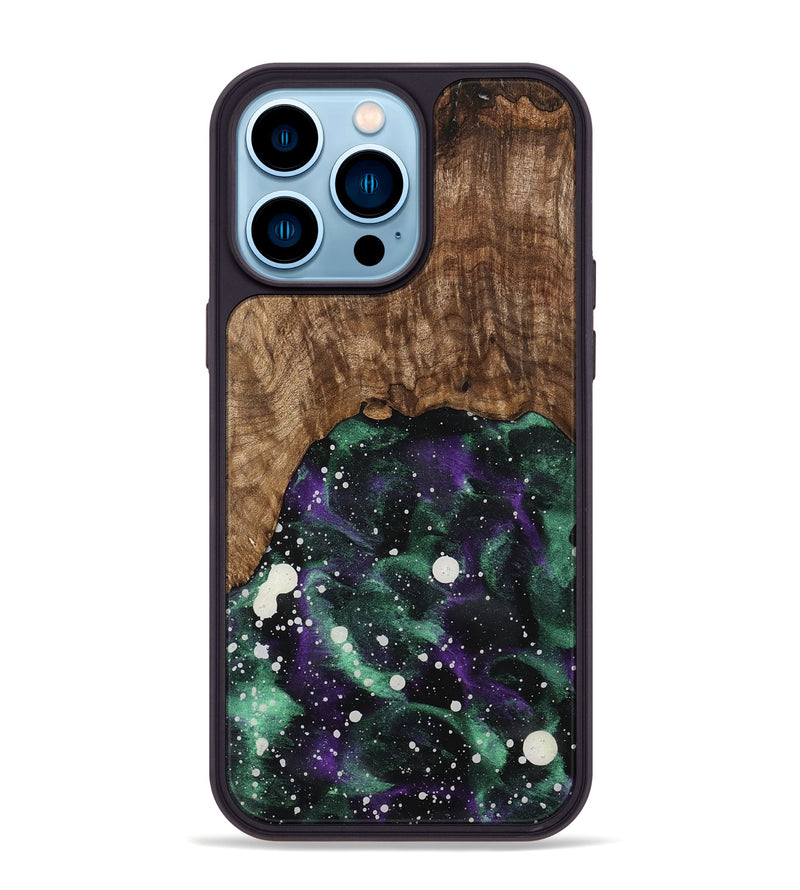 iPhone 14 Pro Max Wood Phone Case - Misbah (Cosmos, 741665)