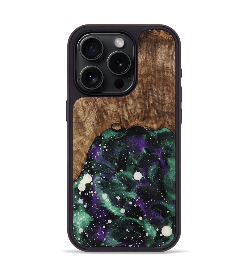 iPhone 15 Pro Wood Phone Case - Misbah (Cosmos, 741665)