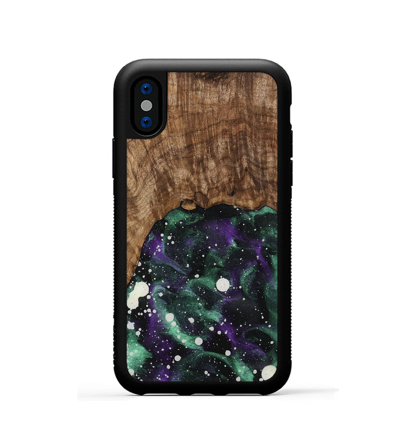 iPhone Xs Wood Phone Case - Misbah (Cosmos, 741665)