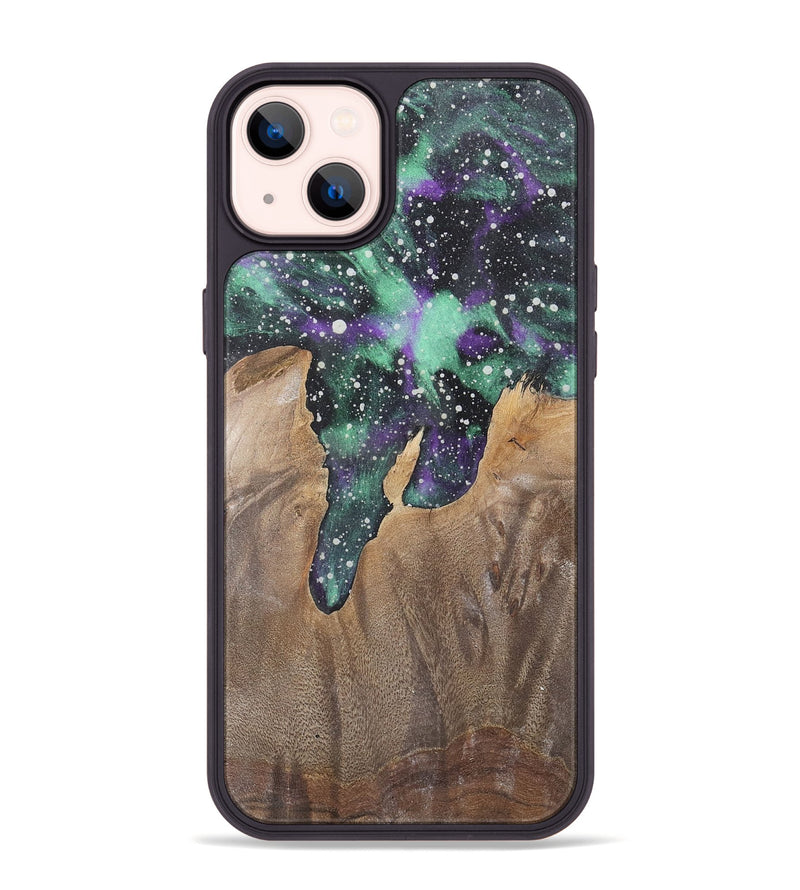 iPhone 14 Plus Wood Phone Case - Sheela (Cosmos, 741668)