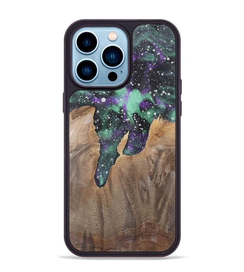 iPhone 14 Pro Max Wood Phone Case - Sheela (Cosmos, 741668)