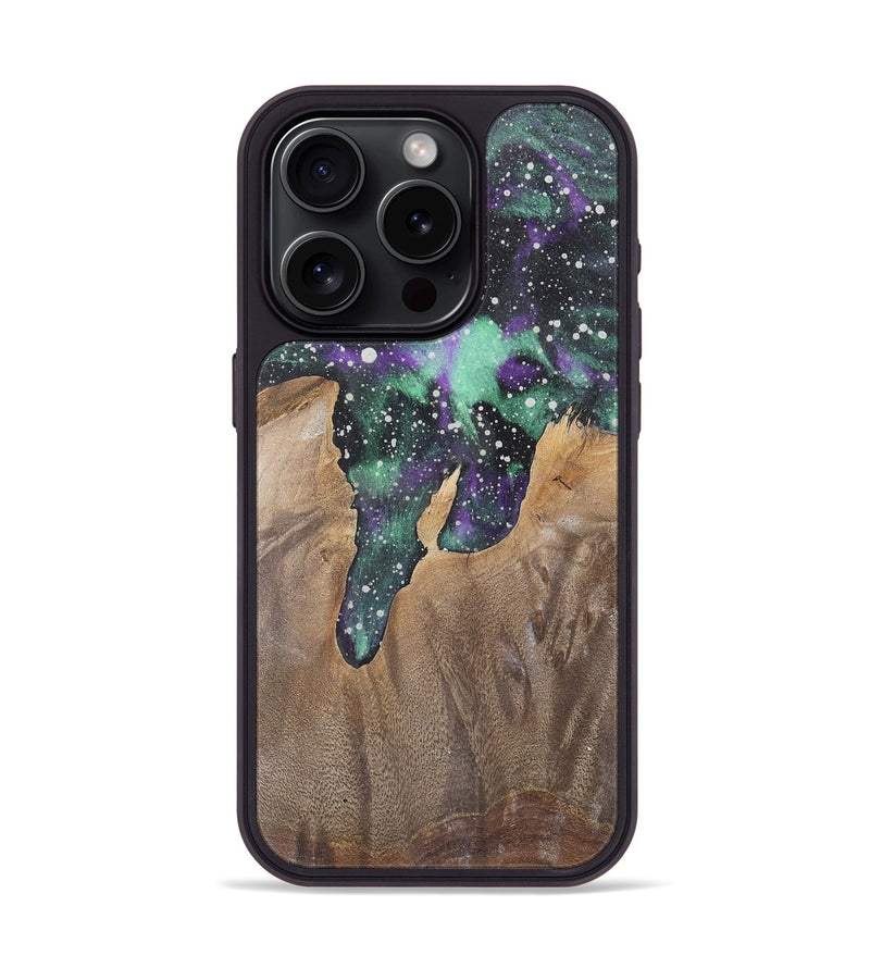 iPhone 15 Pro Wood Phone Case - Sheela (Cosmos, 741668)