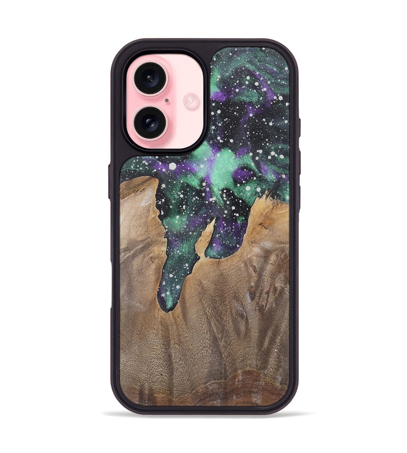 iPhone 16 Wood Phone Case - Sheela (Cosmos, 741668)