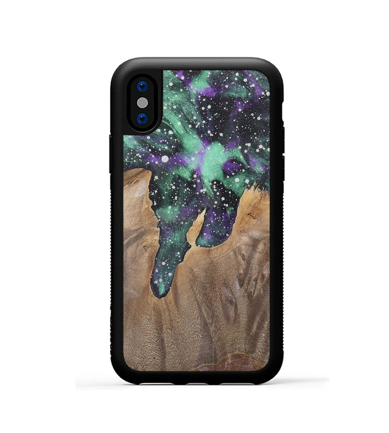 iPhone Xs Wood Phone Case - Sheela (Cosmos, 741668)