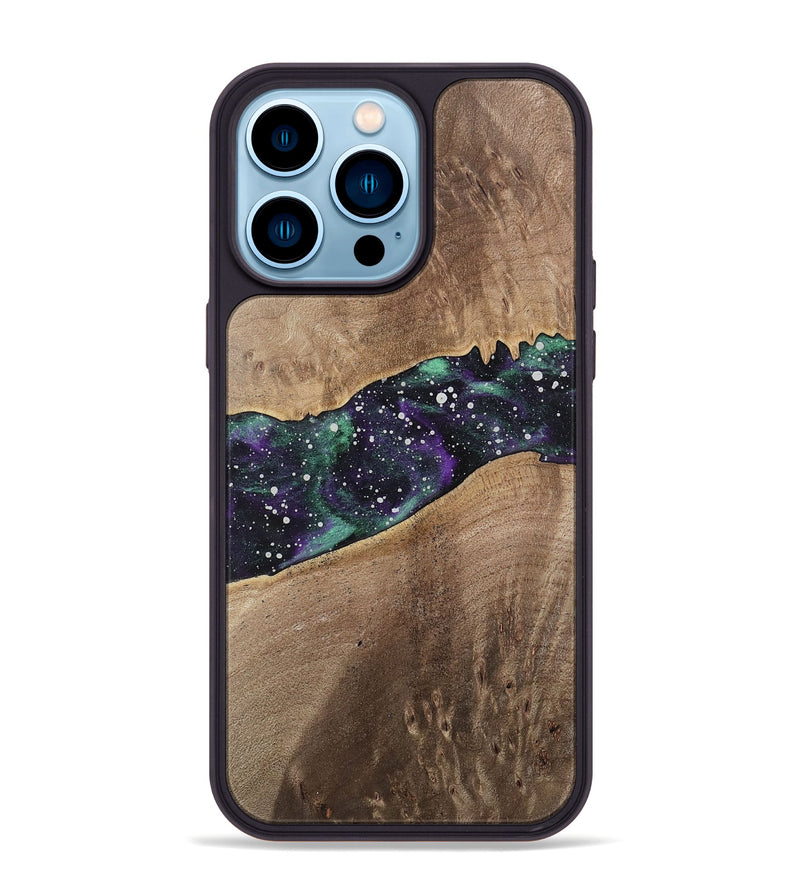 iPhone 14 Pro Max Wood Phone Case - Trever (Cosmos, 741669)