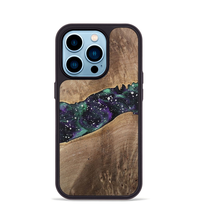 iPhone 14 Pro Wood Phone Case - Trever (Cosmos, 741669)