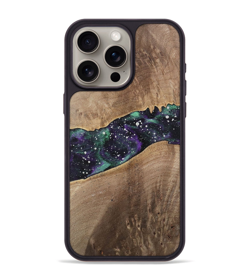 iPhone 15 Pro Max Wood Phone Case - Trever (Cosmos, 741669)