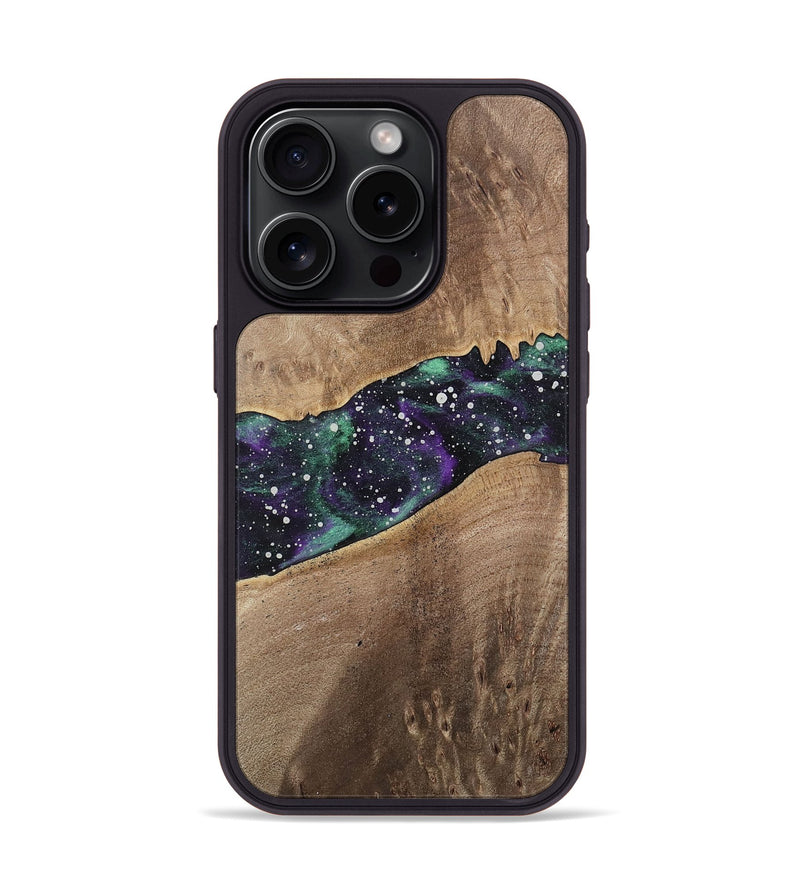 iPhone 15 Pro Wood Phone Case - Trever (Cosmos, 741669)