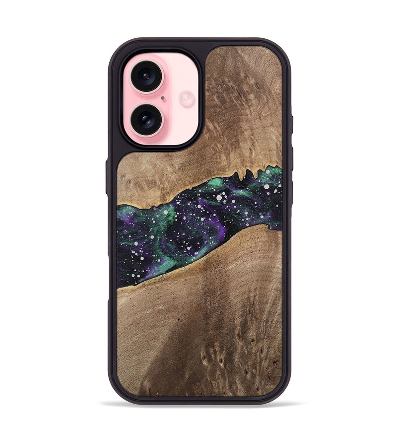 iPhone 16 Wood Phone Case - Trever (Cosmos, 741669)