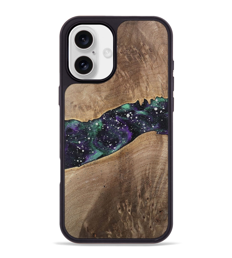 iPhone 16 Plus Wood Phone Case - Trever (Cosmos, 741669)