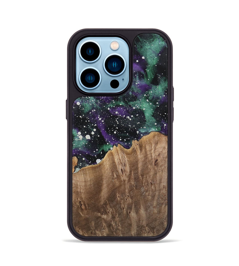 iPhone 14 Pro Wood Phone Case - Roll (Cosmos, 741670)