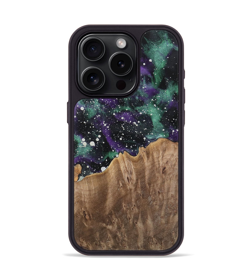 iPhone 15 Pro Wood Phone Case - Roll (Cosmos, 741670)