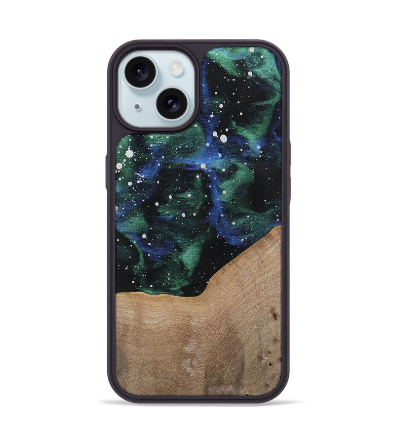 iPhone 15 Wood Phone Case - Easton (Cosmos, 741673)