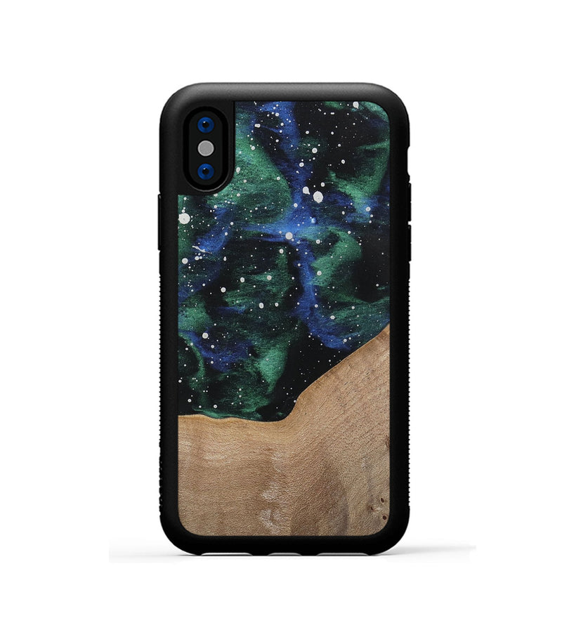 iPhone Xs Wood Phone Case - Easton (Cosmos, 741673)