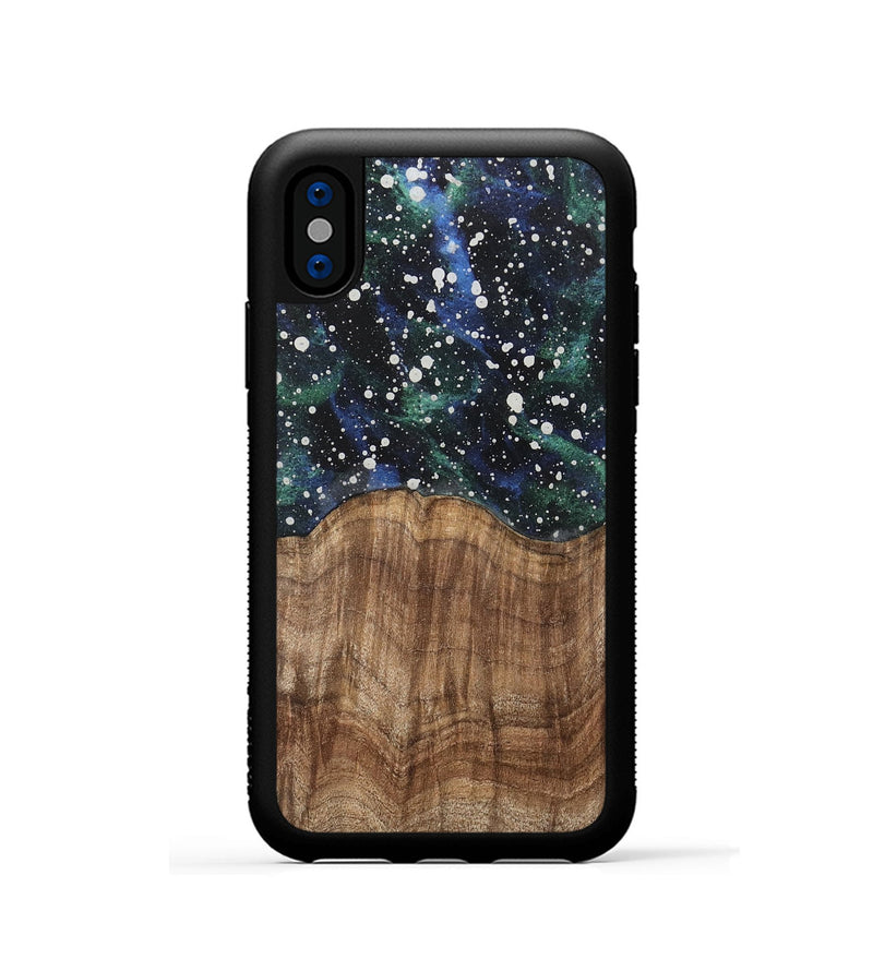 iPhone Xs Wood Phone Case - Hendra (Cosmos, 741675)