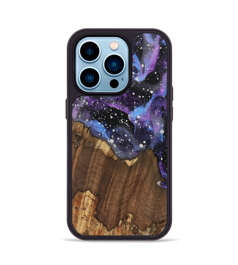 iPhone 14 Pro Wood Phone Case - Badri (Cosmos, 741680)