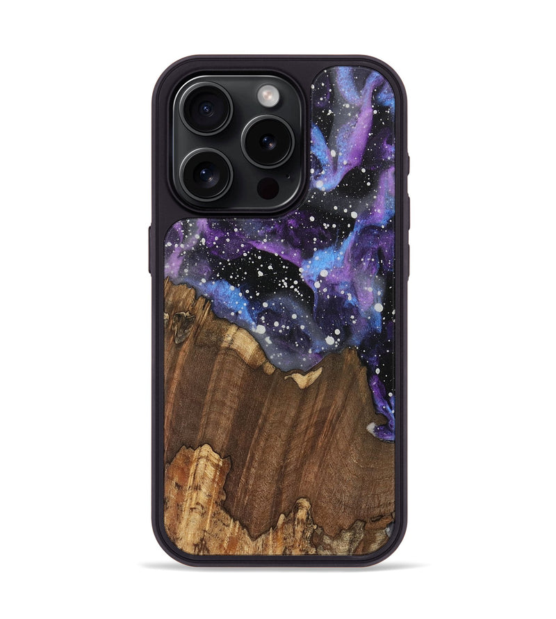 iPhone 15 Pro Wood Phone Case - Badri (Cosmos, 741680)