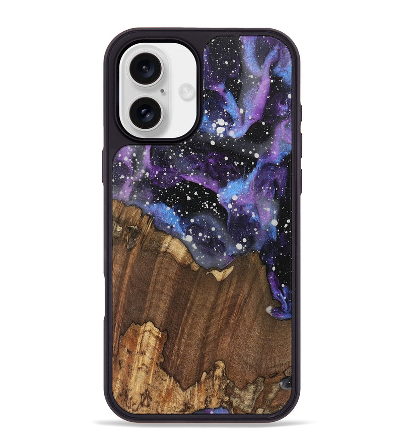 iPhone 16 Plus Wood Phone Case - Badri (Cosmos, 741680)