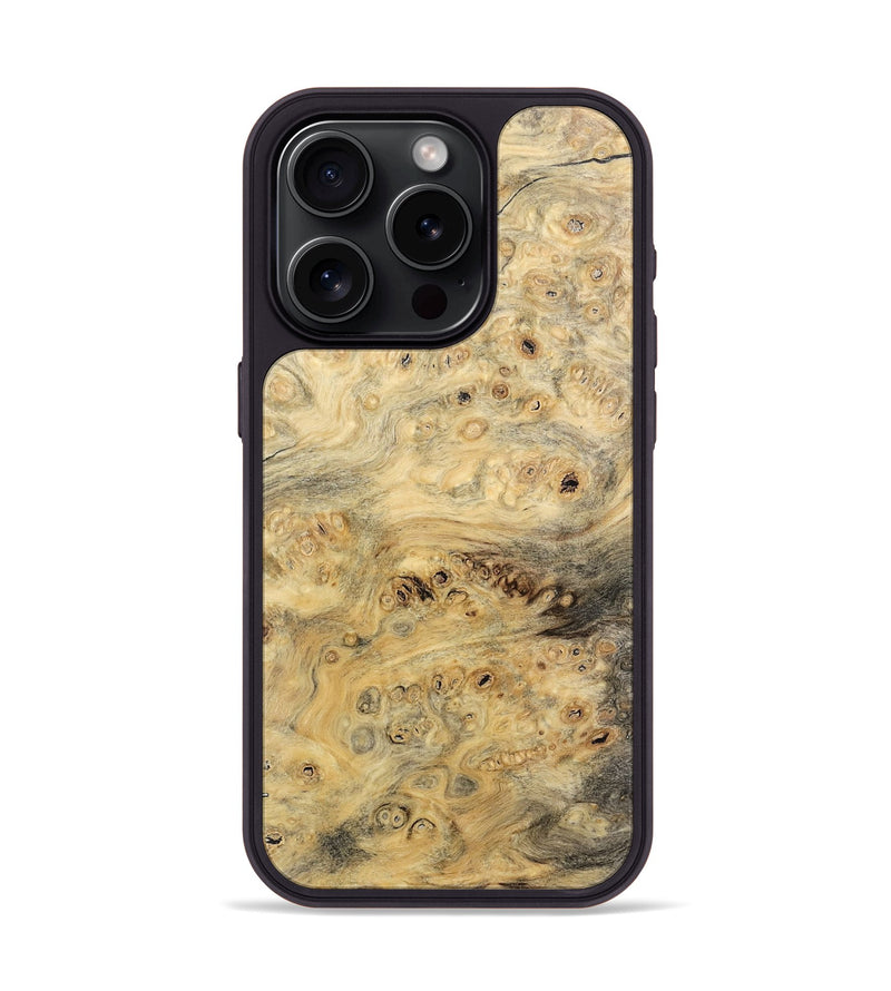 iPhone 15 Pro Wood Phone Case - Alvis (Wood Burl, 741683)