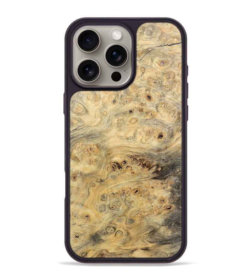 iPhone 16 Pro Max Wood Phone Case - Alvis (Wood Burl, 741683)