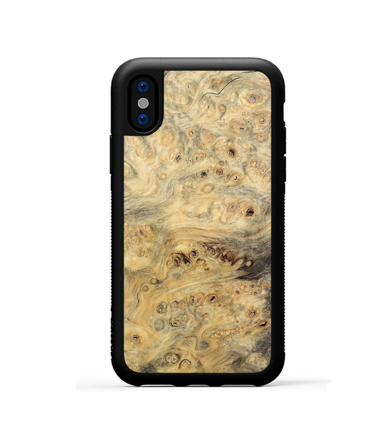 iPhone Xs Wood Phone Case - Alvis (Wood Burl, 741683)