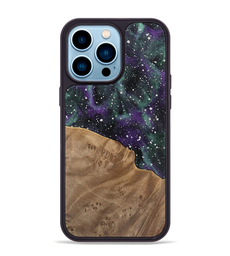 iPhone 14 Pro Max Wood Phone Case - Engi (Cosmos, 741684)