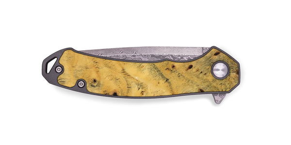 EDC Wood Pocket Knife - Saibal (Wood Burl, 741686)