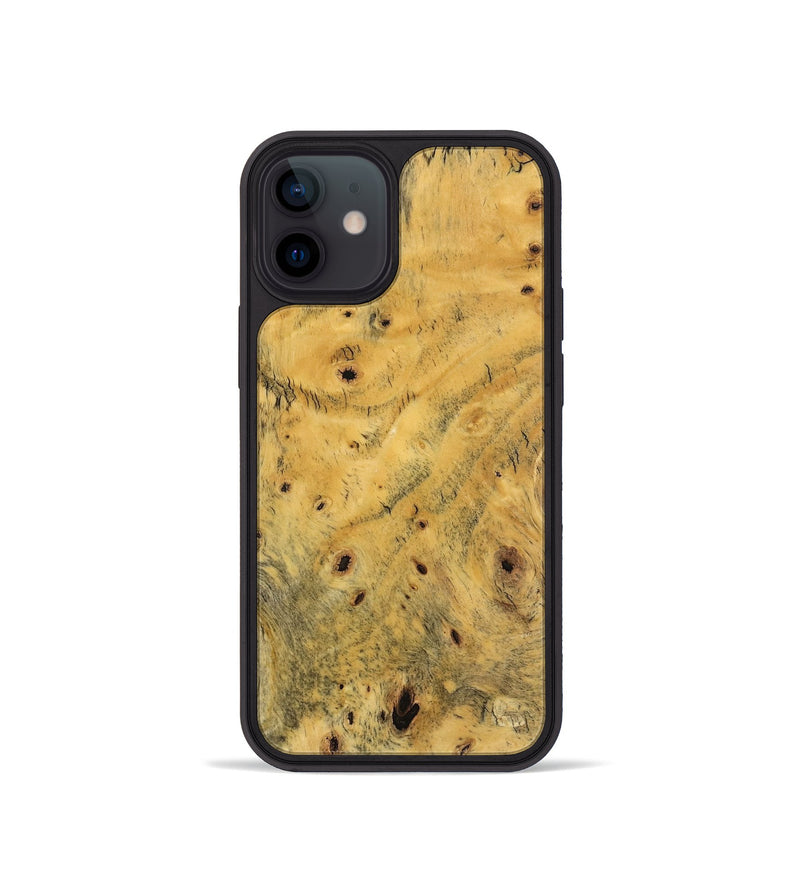 iPhone 12 mini Wood Phone Case - Saibal (Wood Burl, 741686)