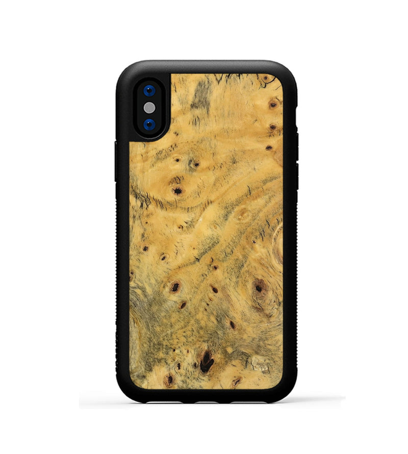 iPhone Xs Wood Phone Case - Saibal (Wood Burl, 741686)